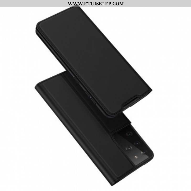 Etui Na Telefon do Samsung Galaxy S21 Ultra 5G Etui Folio Skin Pro Dux Ducis